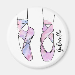 Ballerina Personlig Ballet Magnet