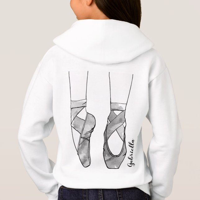 Ballerina Personlig Ballet T Shirt (Baksida)