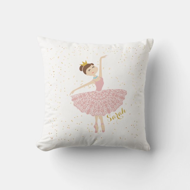 ballerina-personlig kudde (Framsida)
