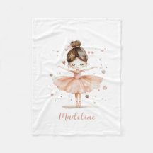 Ballerina Personlig Namn Girly