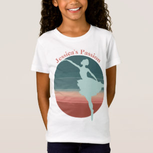 Ballerina Personlig T Shirt