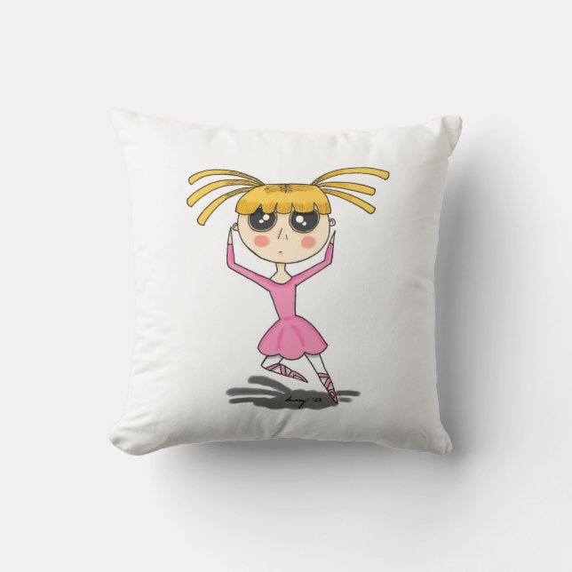 Ballerina Pillow Kudde (Framsida)