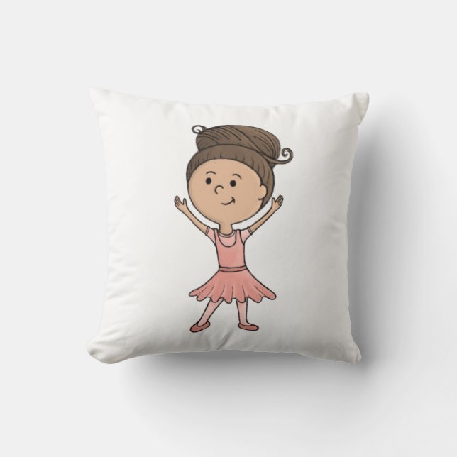 Ballerina Pillow Kudde (Framsida)