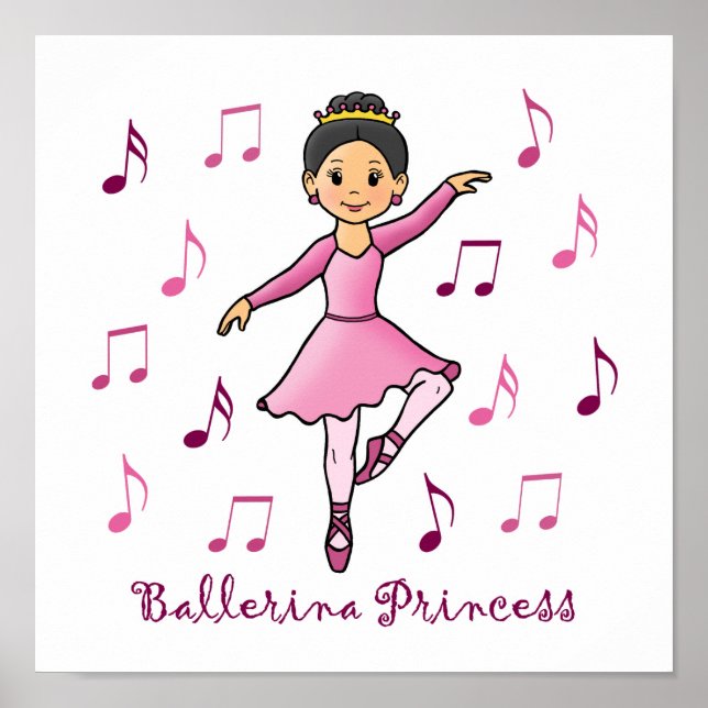 Ballerina Princess Poster (Framsidan)
