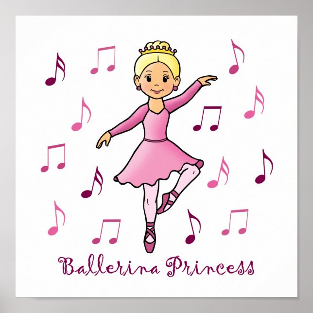 Ballerina Princess Poster (Framsidan)