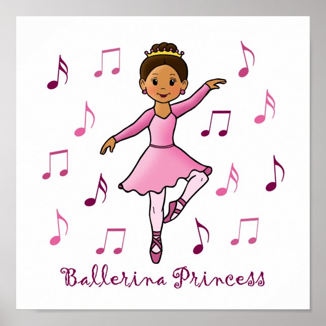 Ballerina Princess Poster (Framsidan)