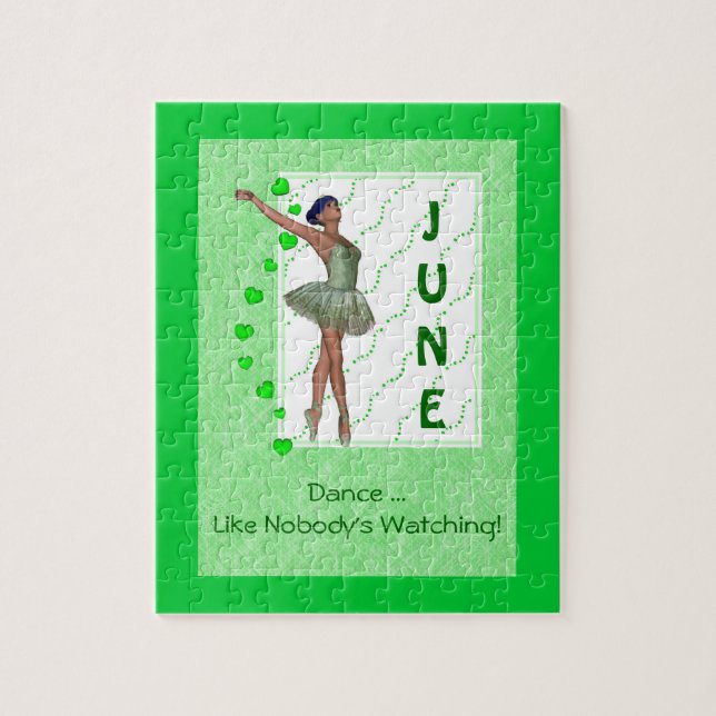 Ballerina Puzzle Pussel (Vertikal)