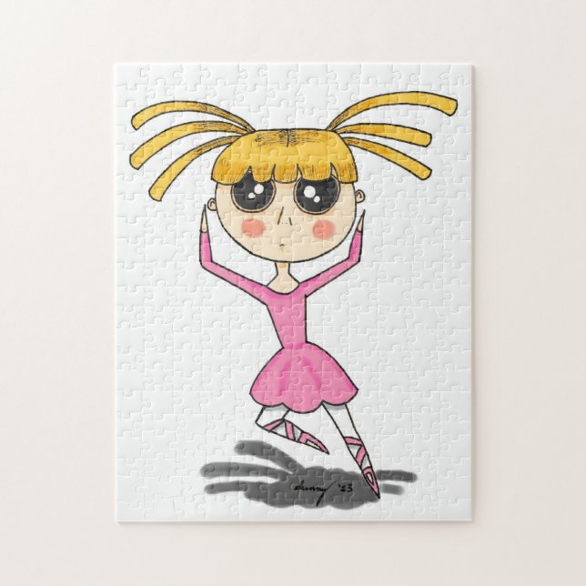 Ballerina Puzzle Pussel (Vertikal)