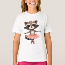 Ballerina Raccoon Ballet Dance Plié, Chassé, Jett T Shirt