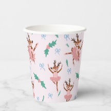 Ballerina Reindeer och Bows-jul