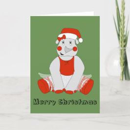 Ballerina Rhino - Speciell jul Helgkort