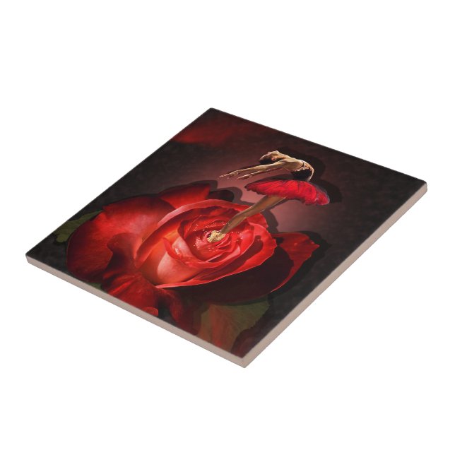 Ballerina Ro - Keramiska plattan Kakelplatta (Sidan)