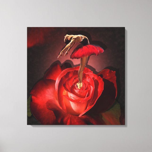 Ballerina Ro - Wrapped Canvas (Framsida)
