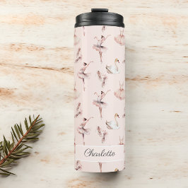 Ballerina Rosa Ballet Shoes Personlig Namn