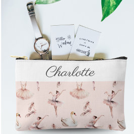 Ballerina Rosa Ballet Shoes Personlig Namn