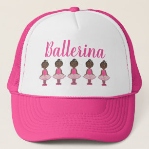 Ballerina Rosa Tutu Dance Skäl Ballet Dancer Keps