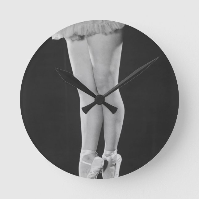 Ballerina Rund Klocka (Framsida)