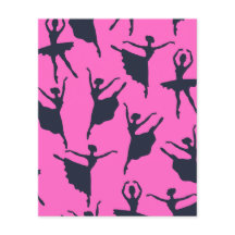 Ballerina Scrapbook Papper