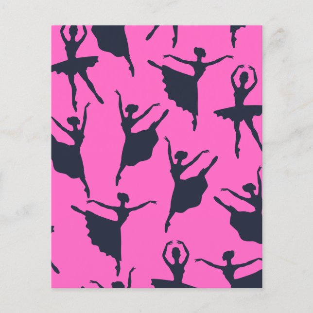 Ballerina Scrapbook Papper (Framsida)