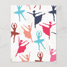 Ballerina Scrapbook Papper