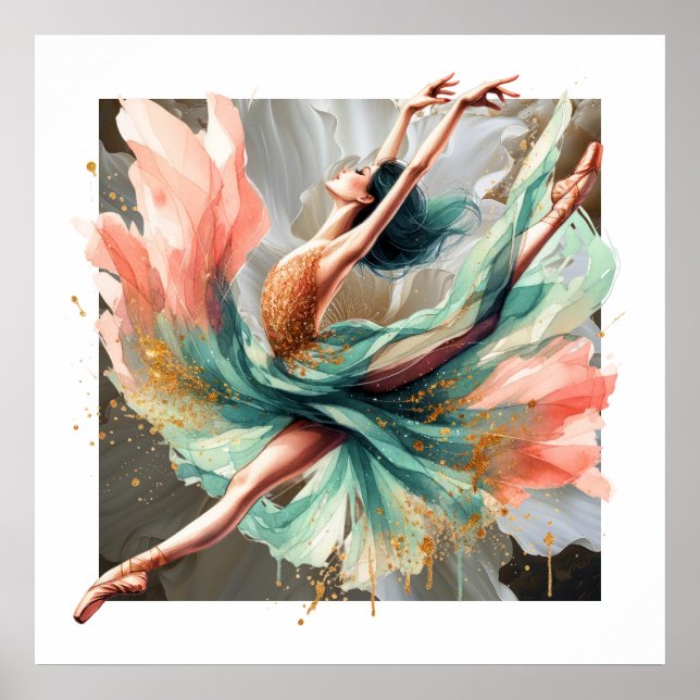 Ballerina-serien Poster (Framsidan)