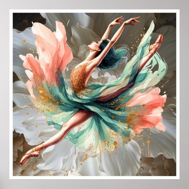 Ballerina-serien Poster (Framsidan)