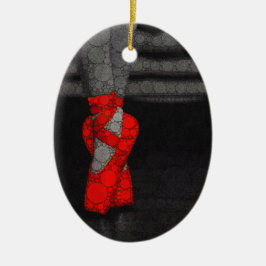 Ballerina Shoes Cute Ballet Julgransprydnad Keramik