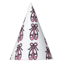Ballerina Shoes Party Hat White