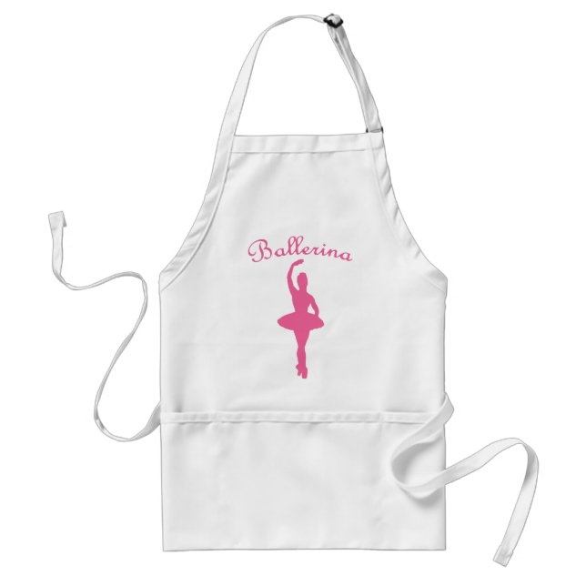 Ballerina Silhouette Förkläde (Framsidan)