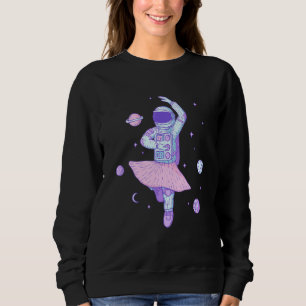 Ballerina Space Astronaut T Shirt