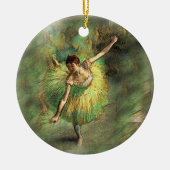 Ballerina - SRF Julgransprydnad Keramik (Framsidan)
