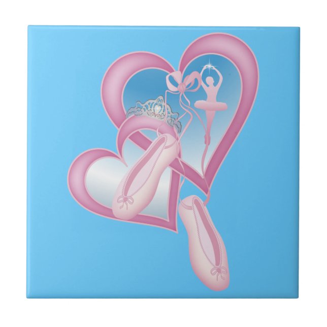 Ballerina Swehoney Kakelplatta (Framsidan)