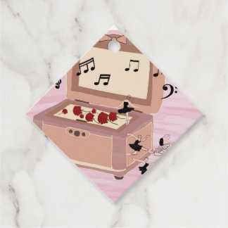 Ballerina Symphony in a Box - Ballerina Art Gåvor Etiketter