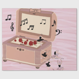 Ballerina Symphony in a Box - Ballerina Art Presentpapper