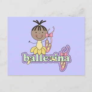 Ballerina - T-tröjor och gåvor av Gult Vykort