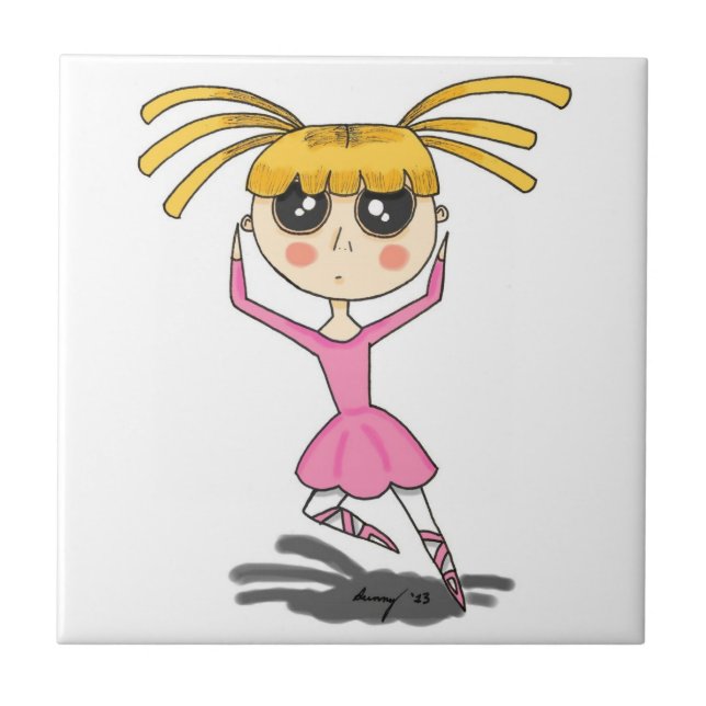 Ballerina Tile Kakelplatta (Framsidan)