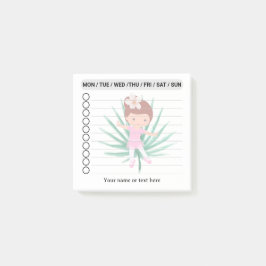 Ballerina To do list Post-it Block