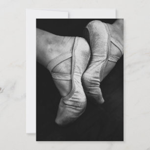 Ballerina Tofflor Inbjudningar