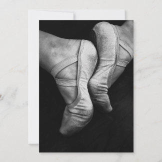 Ballerina Tofflor Inbjudningar