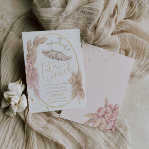 Ballerina Tutu Baby Shower Inbjudningar