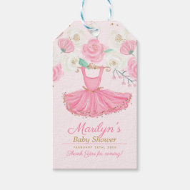 Ballerina Tutu Dress Tack Presentetikett