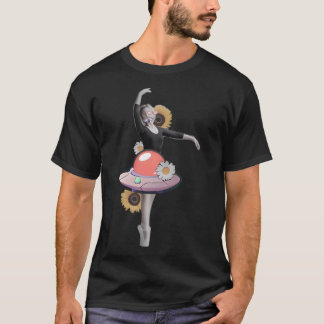 Ballerina Ufo T Shirt