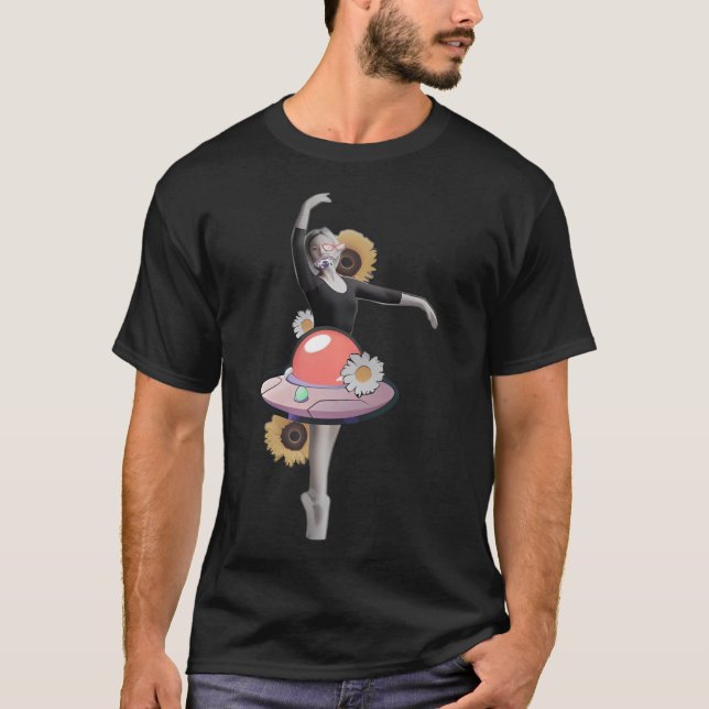 Ballerina Ufo T Shirt (Framsida)