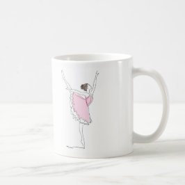 Ballerina //utan dans vad är pointen? kaffemugg