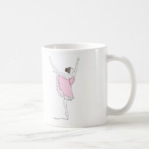 Ballerina //utan dans vad är pointen? kaffemugg
