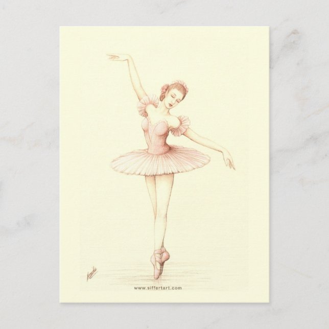 Ballerina Vykort (Framsida)