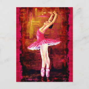 Ballerina Vykort