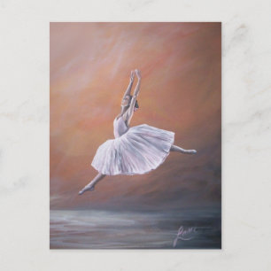 Ballerina Vykort