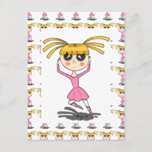 Ballerina vykort