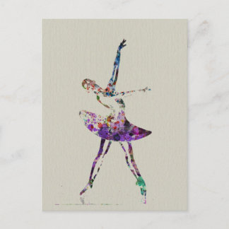 Ballerina Vykort